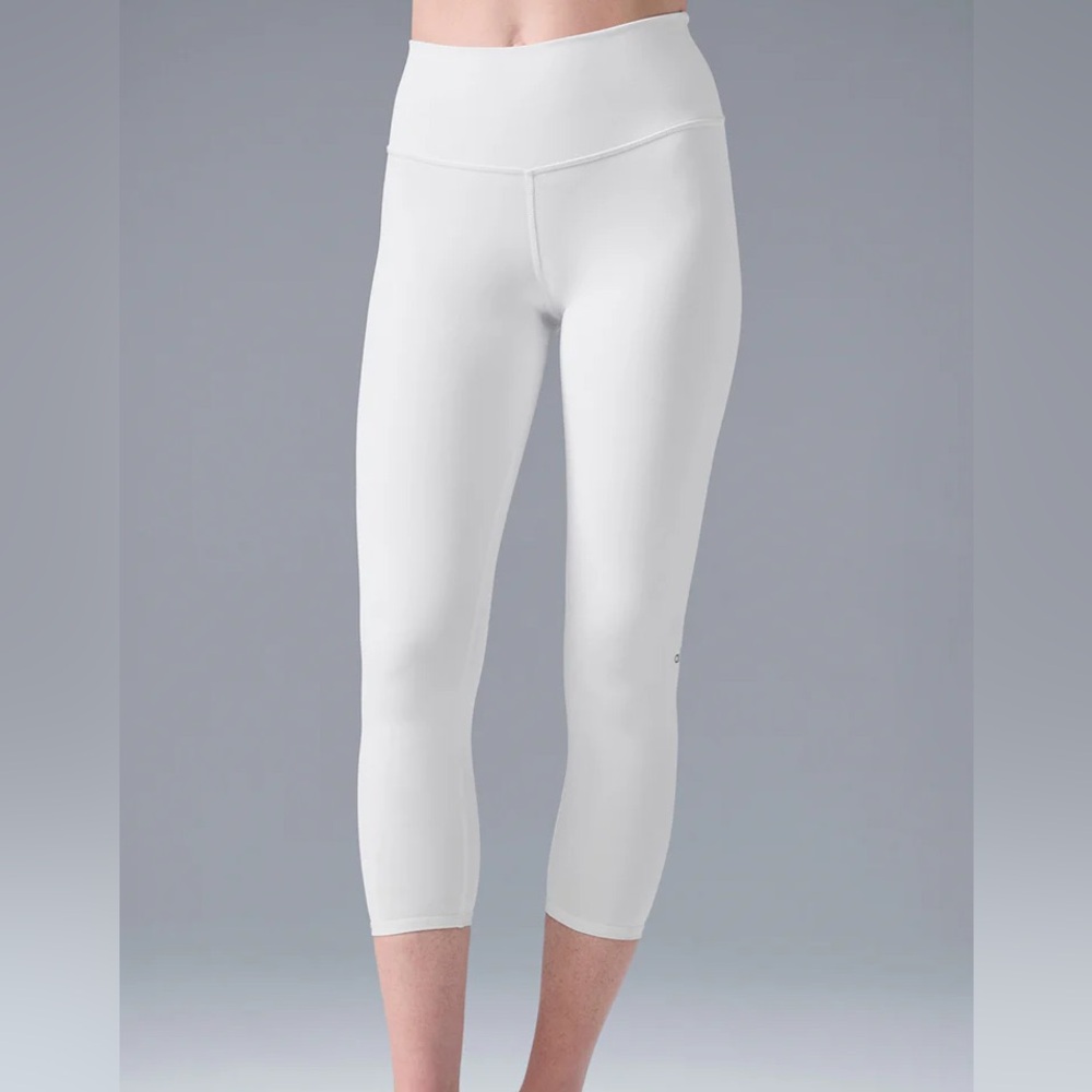 Alo White Capris